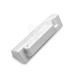 Image of Truth Hardware Right Handed Bright White Contemporary Cover + Handle kit for Truth Encore Operators